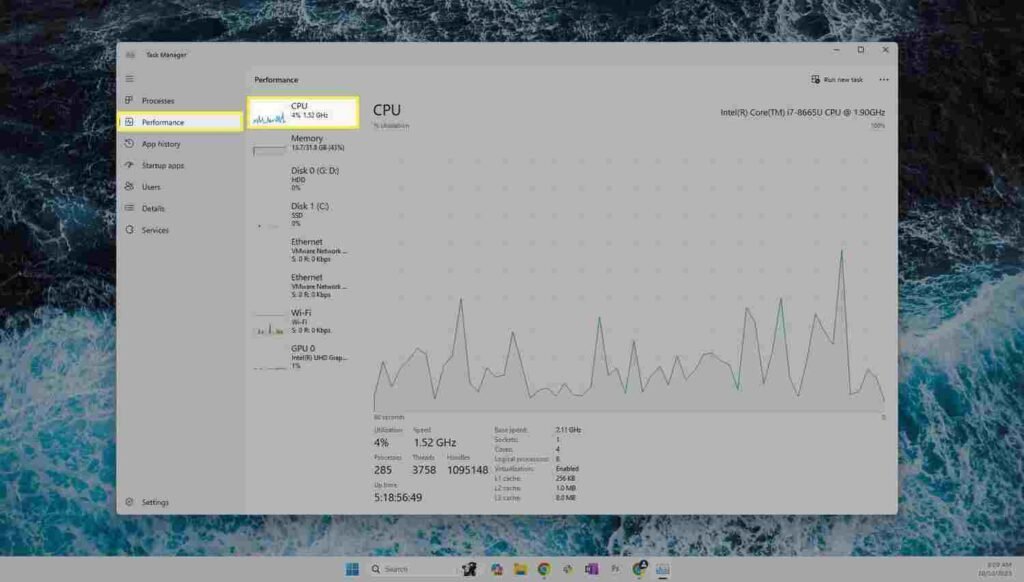 What Is The Role Of Task Manager In Monitoring Cpu Usage