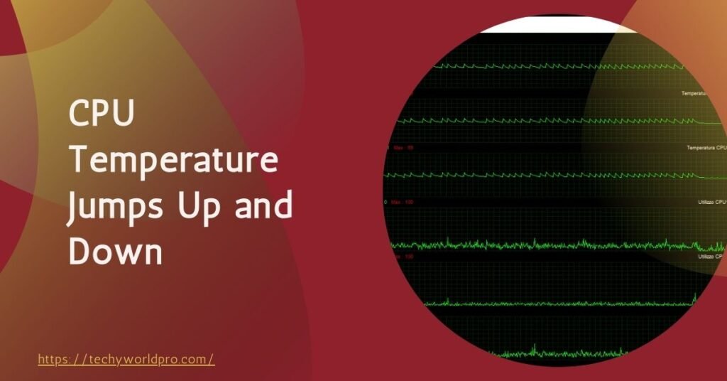 CPU Temperature Jumps Up and Down